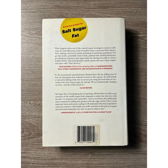 Salt Sugar Fat Hardcover Book - Picture 3 of 4